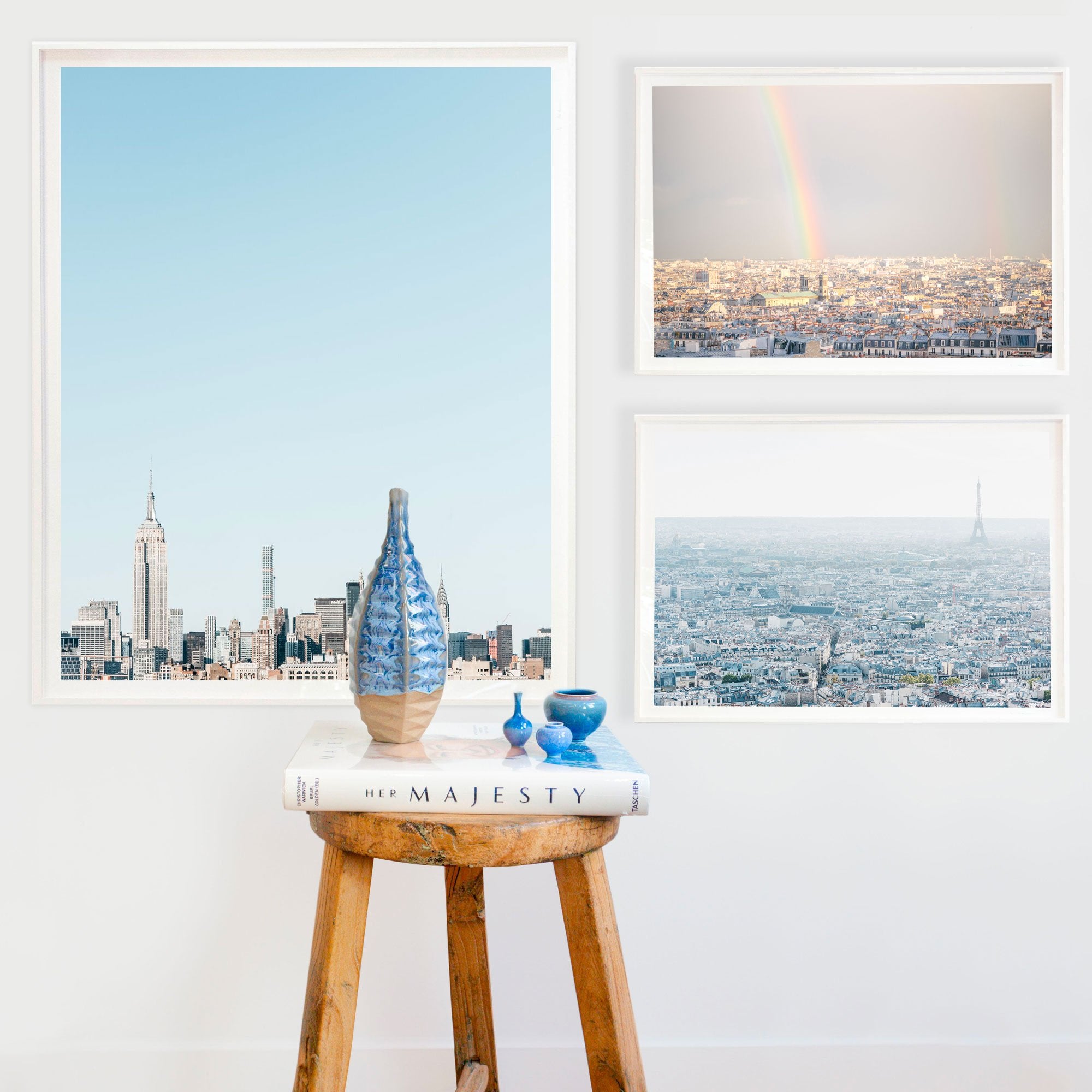 Paris Rooftops by Kate Holstein