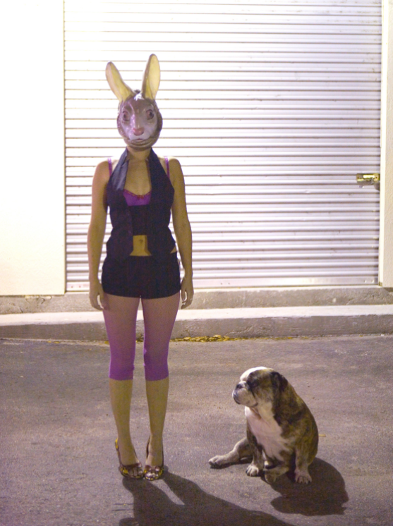 Monica and Snoopy by Charity de Meer