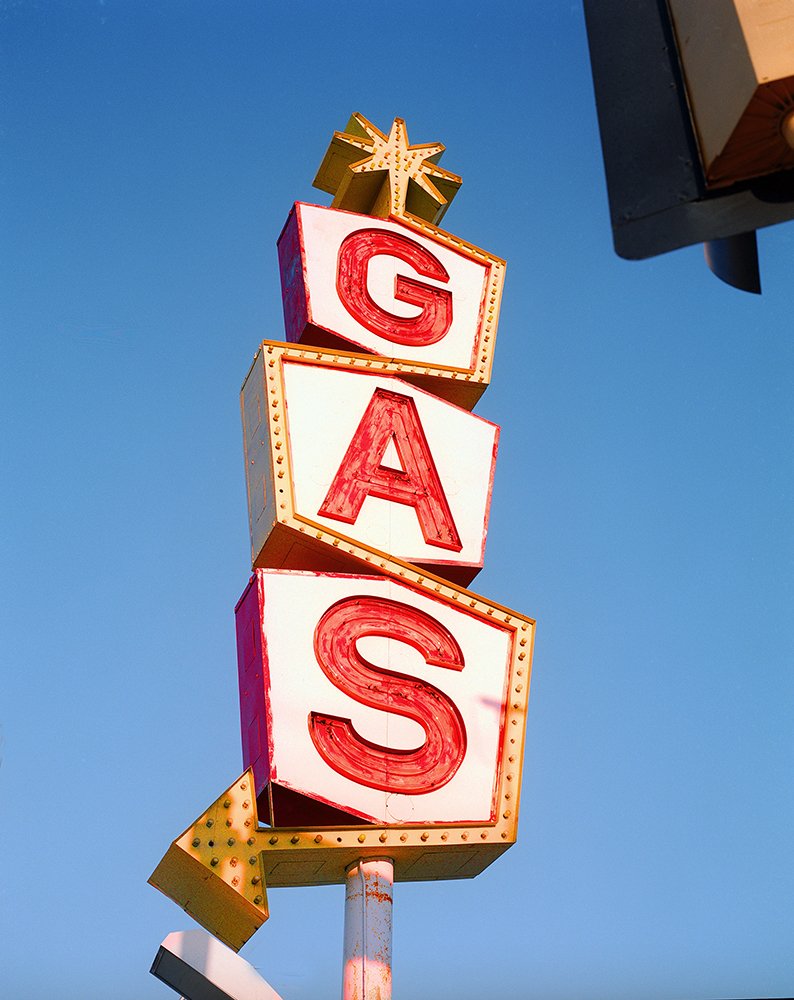 Gas in Grand Forks, North Dakota by Rob Hann
