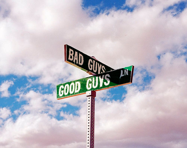 Good Guys Bad Guys in 29 Palms, California by Rob Hann