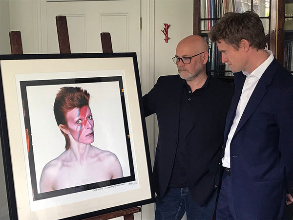 'David Bowie is' welcomes 2 million visitors ‘Aladdin Sane’ photograph by Brian Duffy