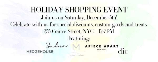HOLIDAY SHOPPING EVENT