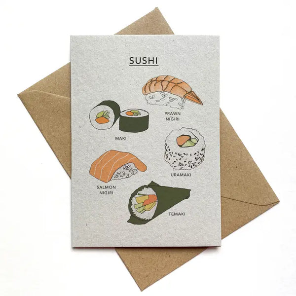 Sushi Collection Card