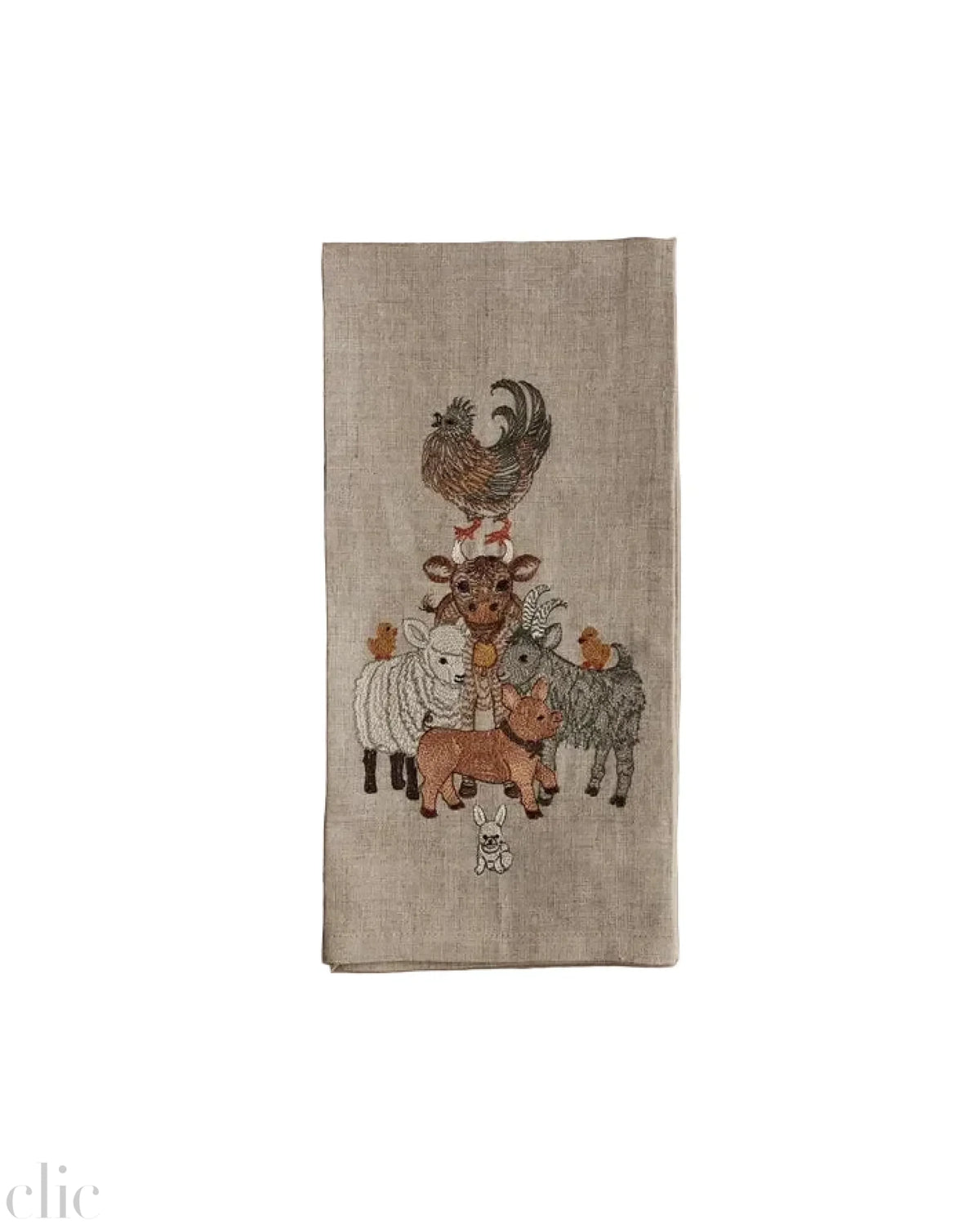 Barnyard Friends Tea Towel, from Coral & Tusk
