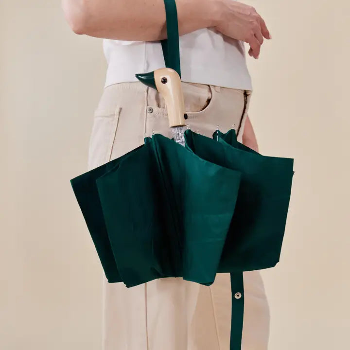 Compact Duckhead Umbrella in Forest Green, from Original Duckhead