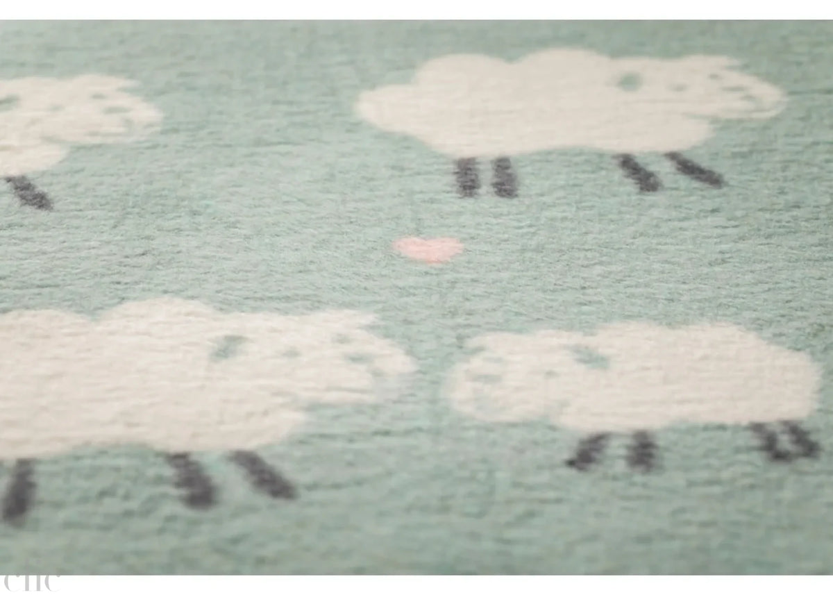 Mila Baby Blanket with Sheep, from David Fussenegger