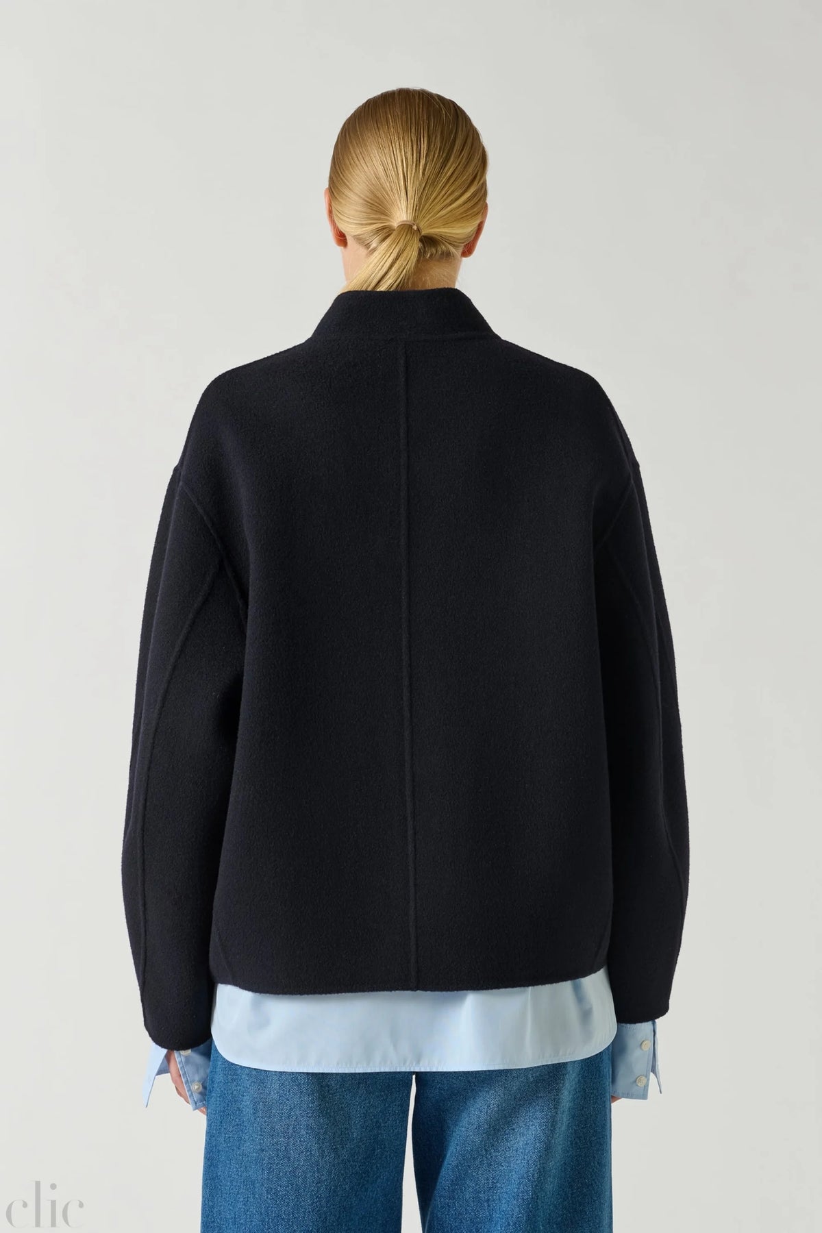 Windsor Coat in Deep Navy, from Soeur