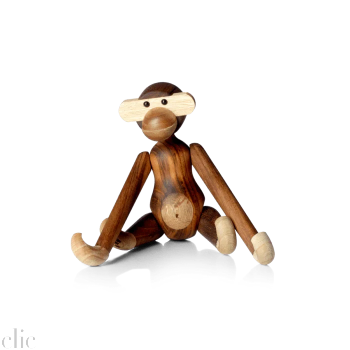 Small Monkey in Teak and Limba