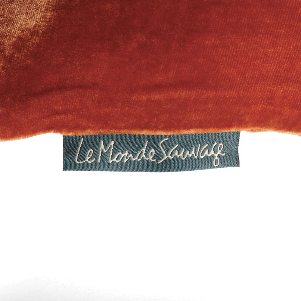Goa Pompon Cushion in Pondichey, from Le Monde Sauvage by Beatrice Laval