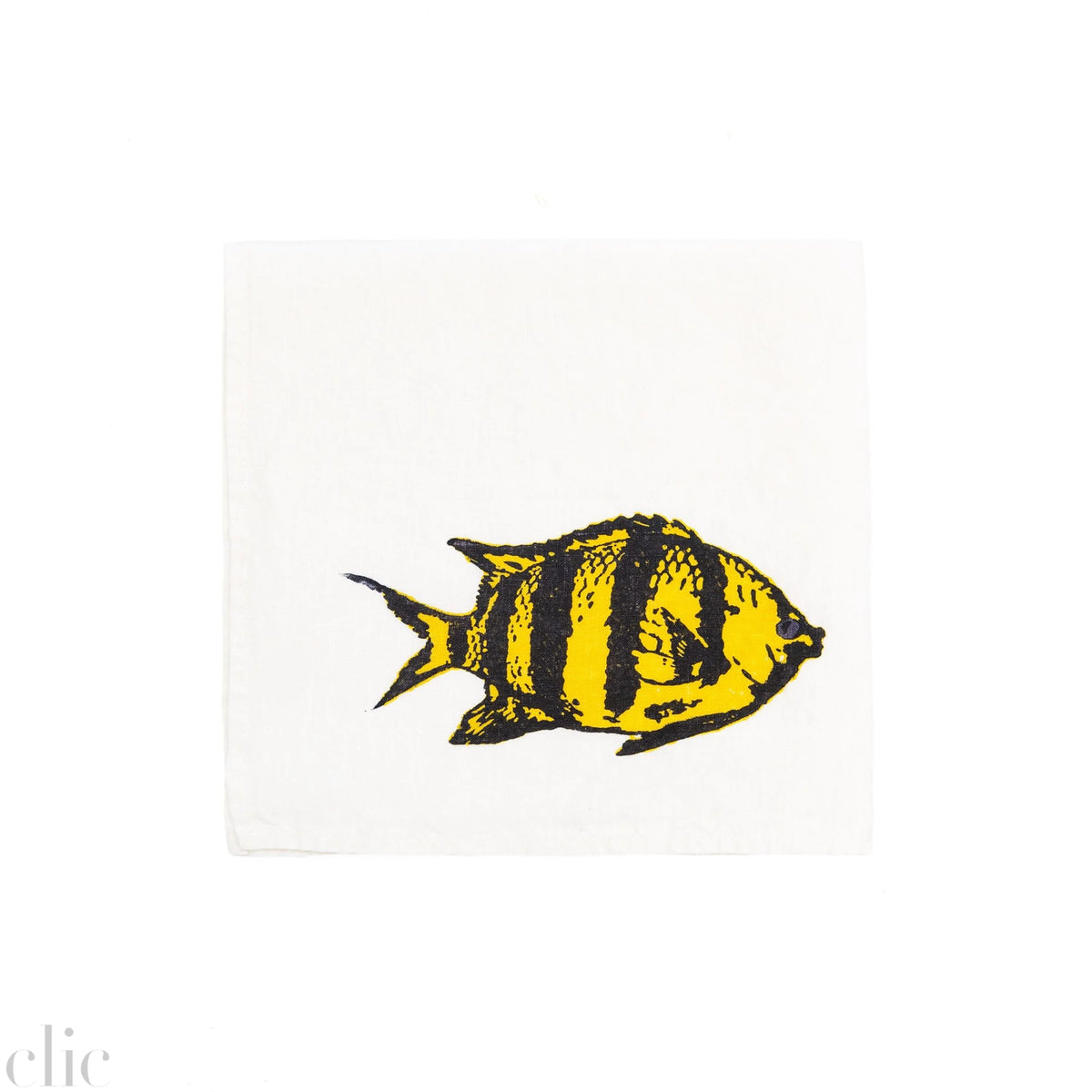 Ocean Napkin in Yellow, from Betrozzi