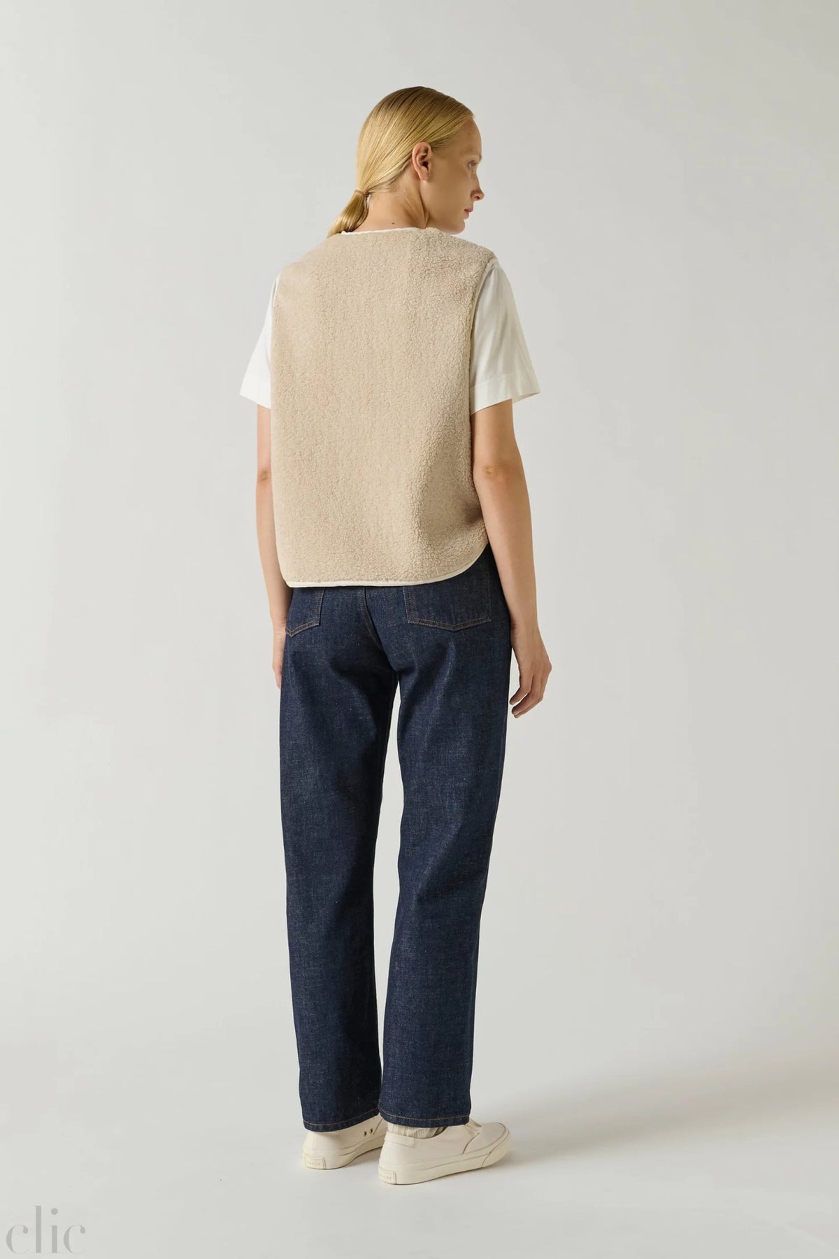 Fusil Jacket in Ecru, from Soeur
