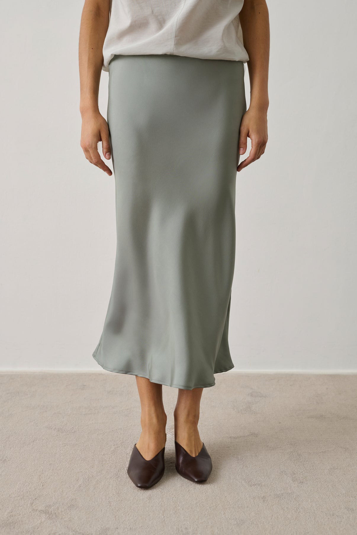 Fever Skirt in Water Green, from Soeur