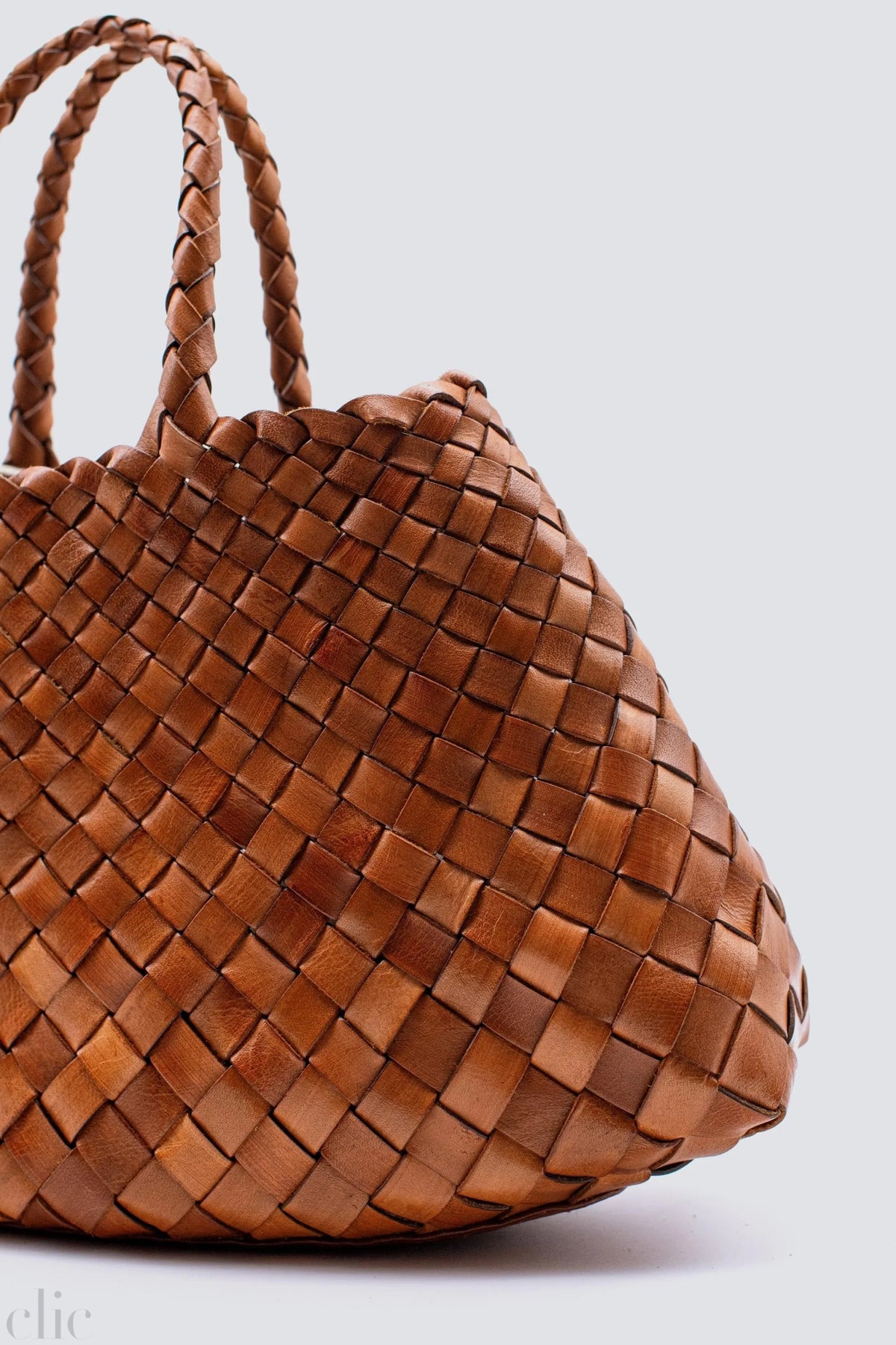 Small Santa Croce Bag in Tan, from Dragon Diffusion