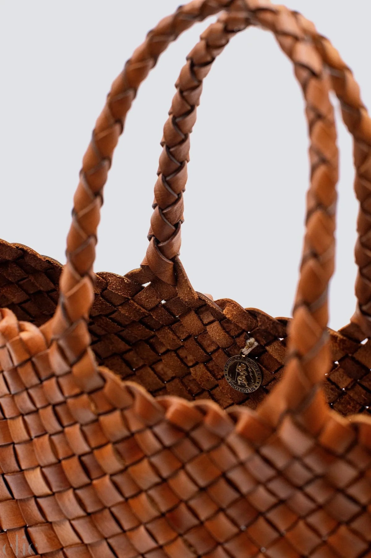Small Santa Croce Bag in Tan, from Dragon Diffusion
