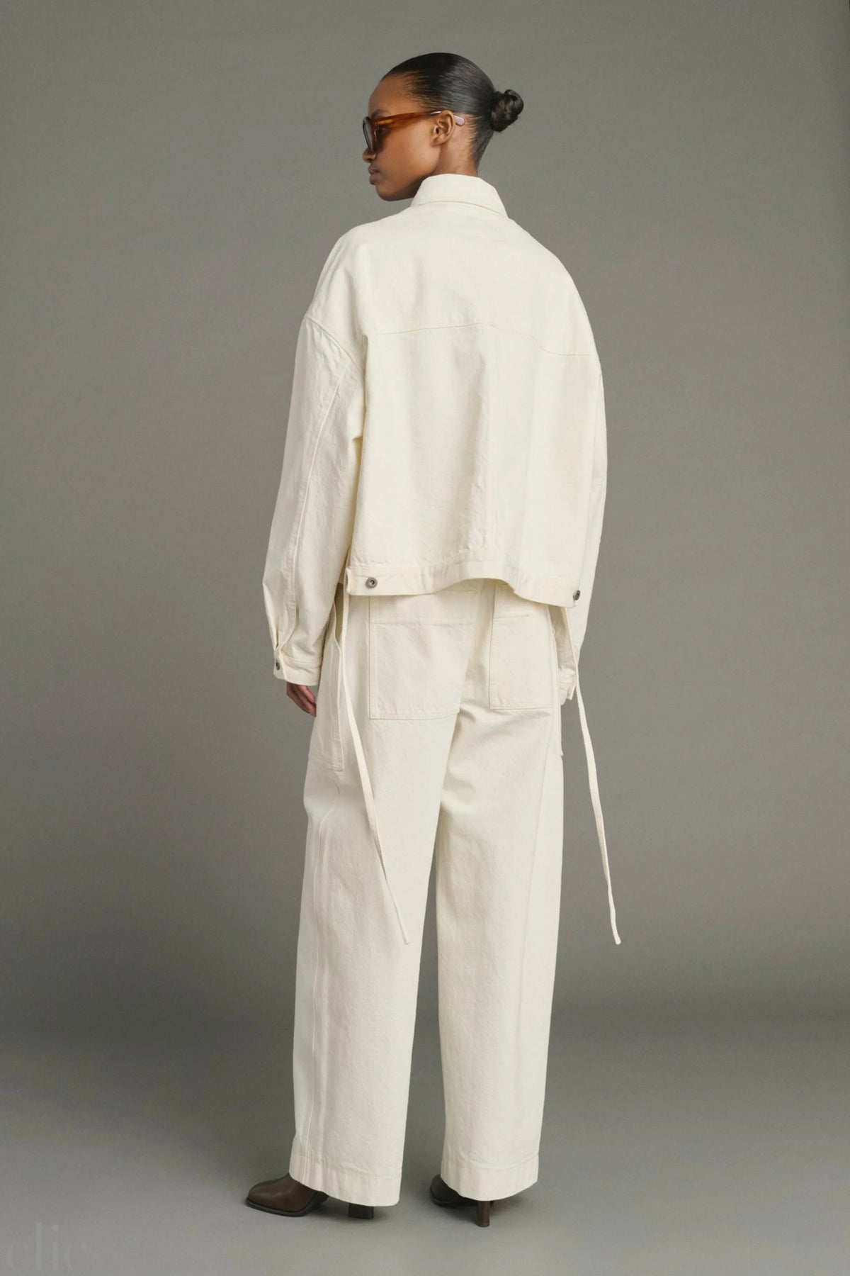 Lys Jacket in Ecru, from Soeur