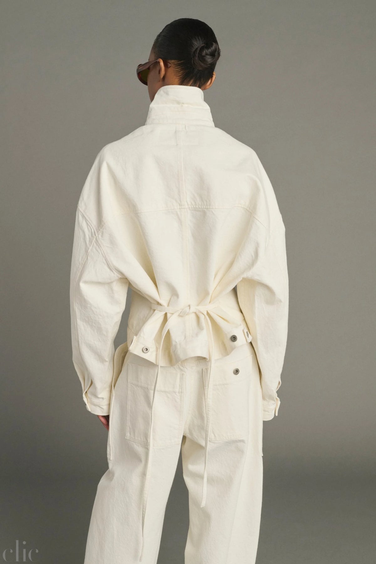 Lys Jacket in Ecru, from Soeur
