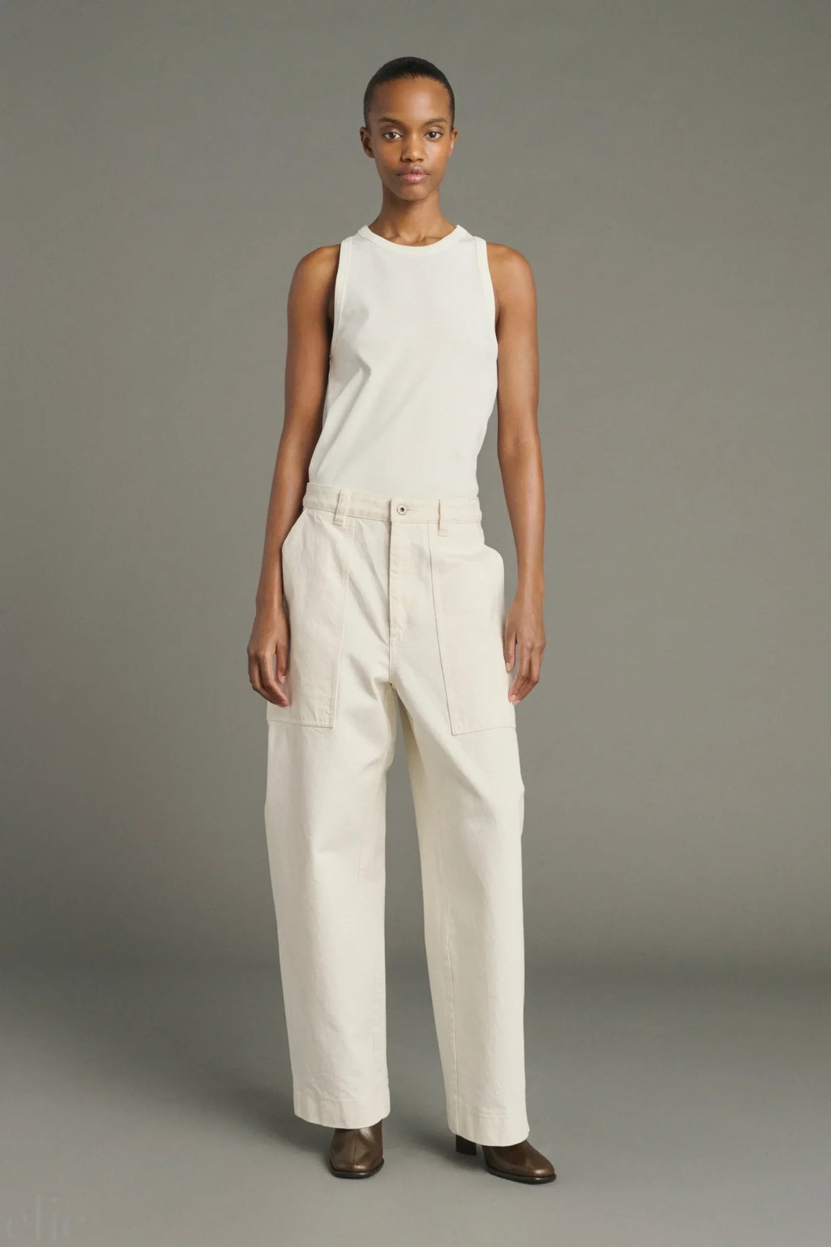 Kurt Jeans in Ecru, from Soeur