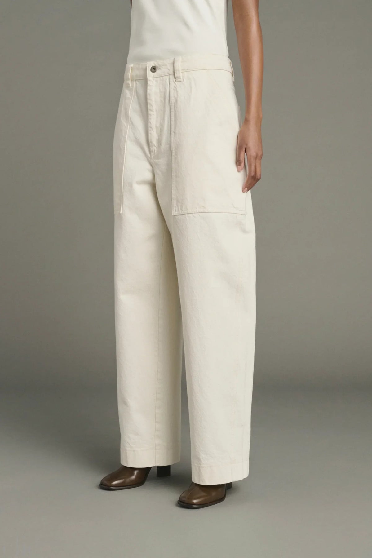 Kurt Jeans in Ecru, from Soeur