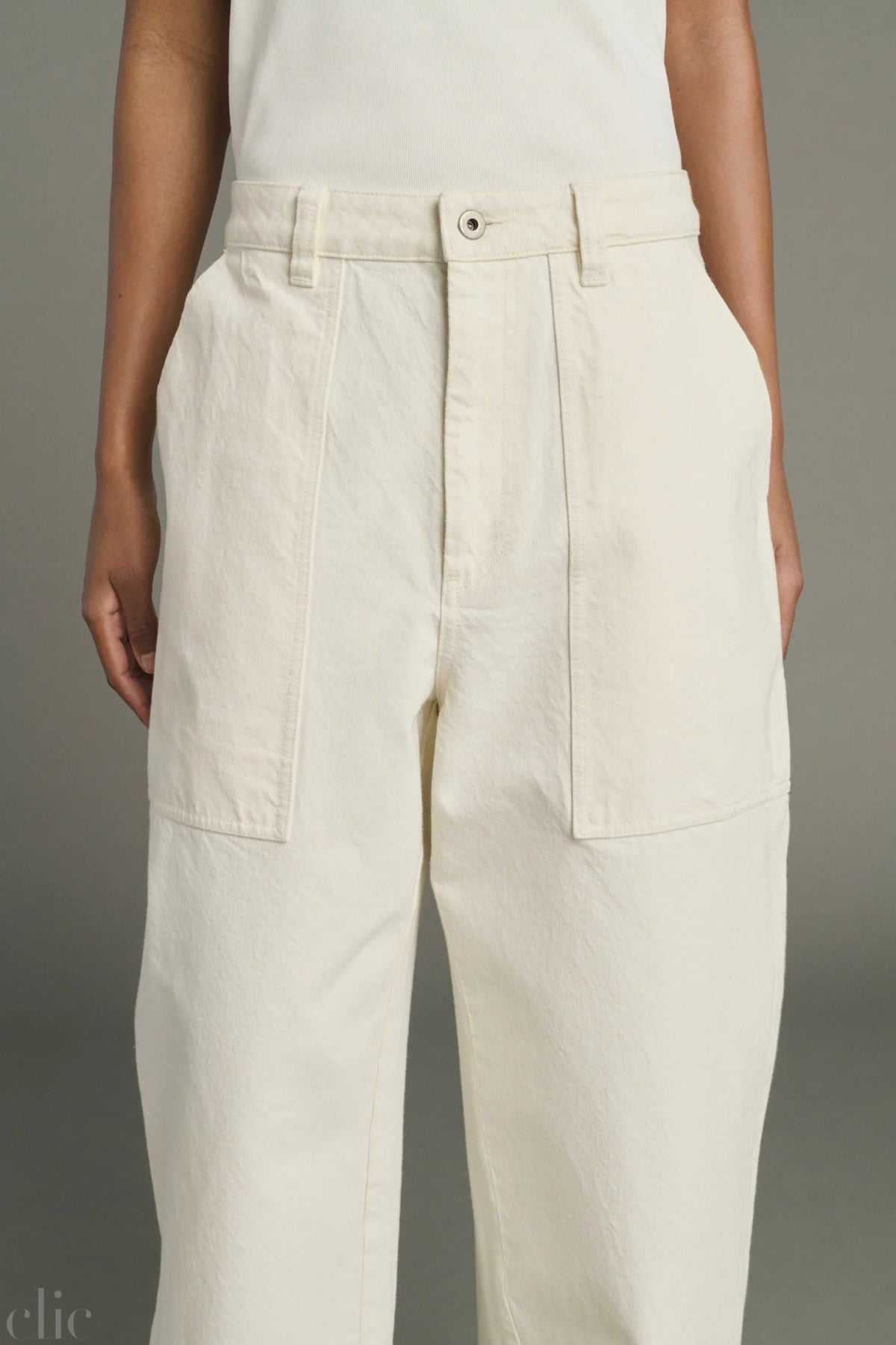 Kurt Jeans in Ecru, from Soeur