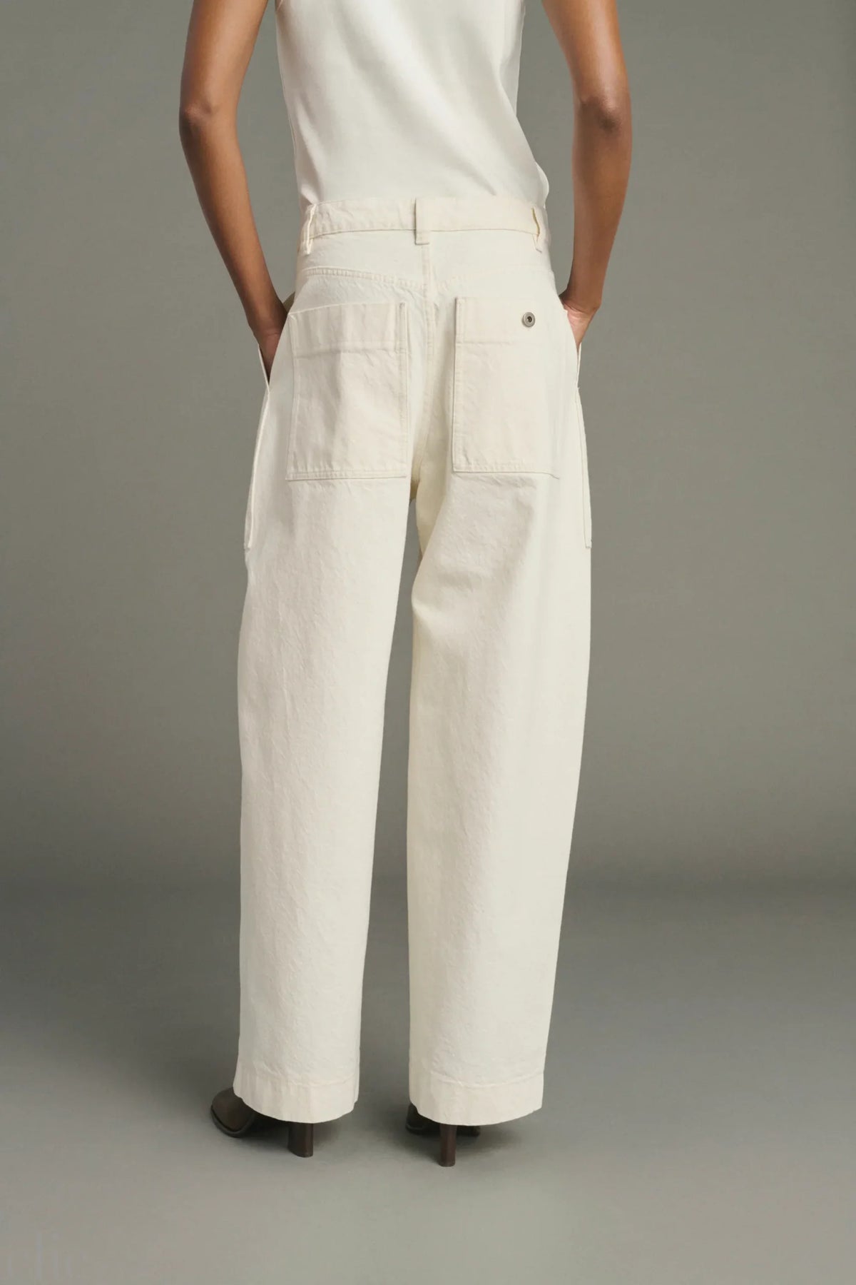 Kurt Jeans in Ecru, from Soeur