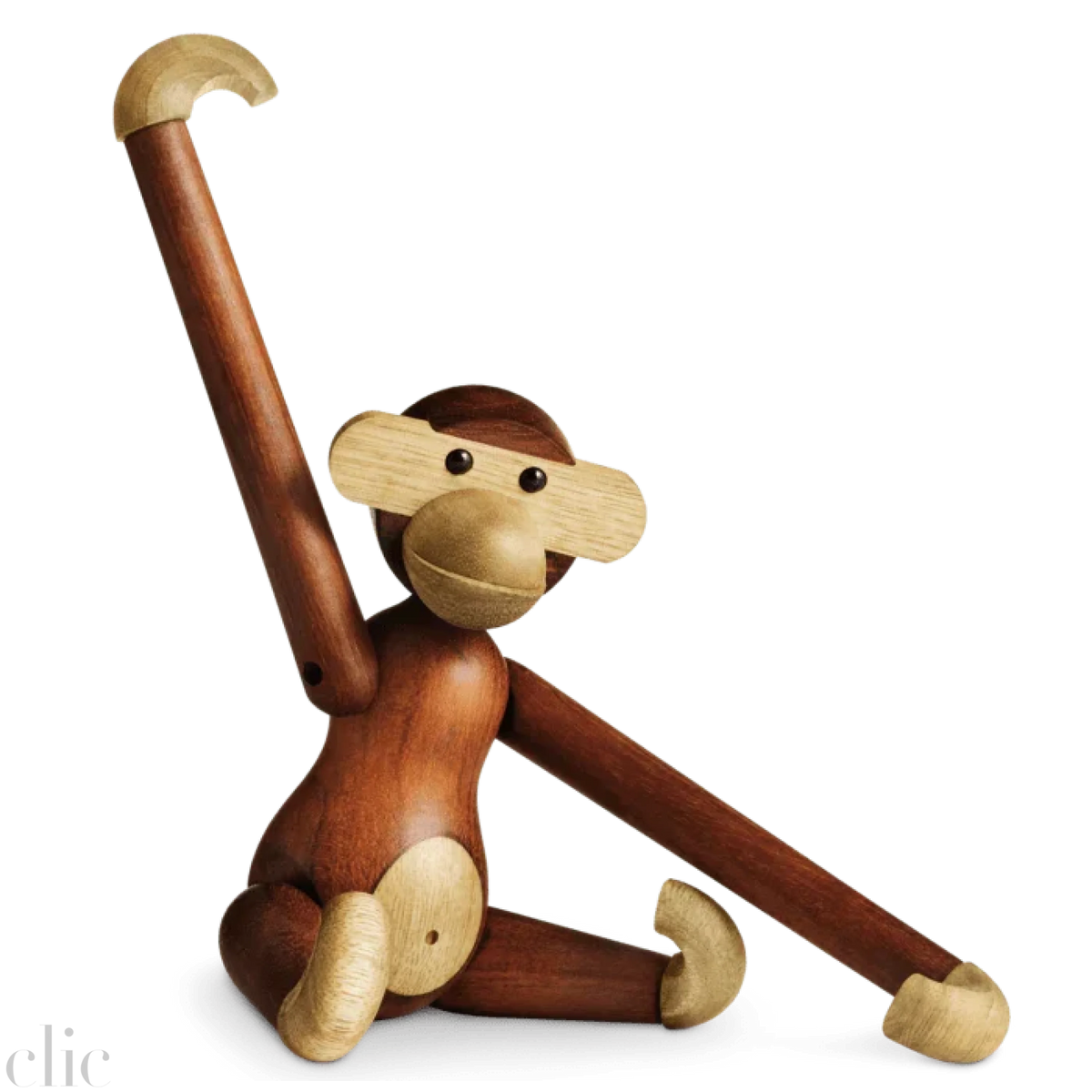 Small Monkey in Teak and Limba