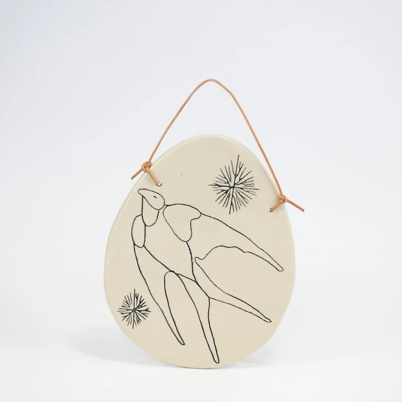 Swallow Wall Hanging, from CSF Ceramics