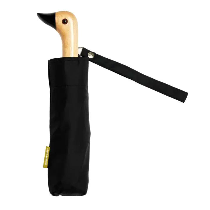 Compact Duckhead Umbrella in Black, from Original Duckhead
