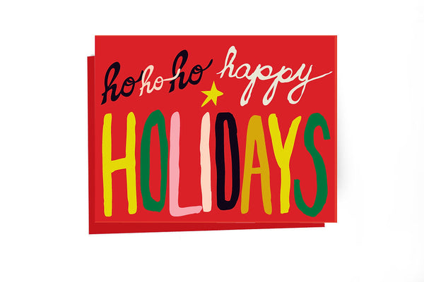 HoHoHo Holidays Card, from Elizabeth Grubaugh