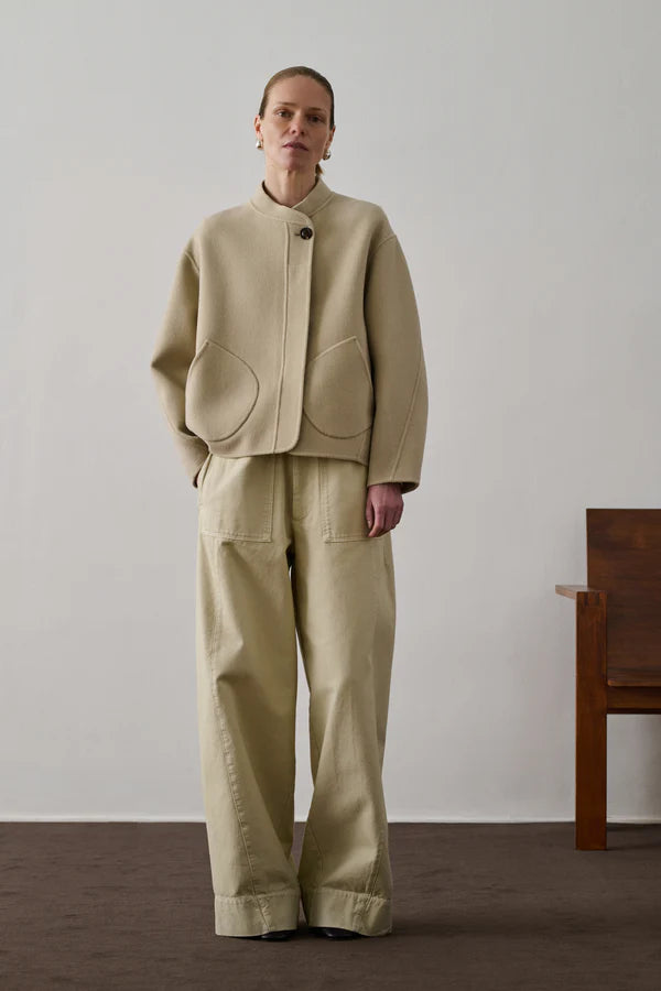 Windsor Coat in Craie, from Soeur