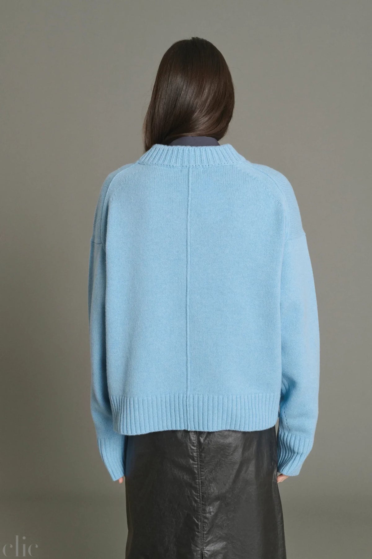 Julie Sweater in Light Blue, from Soeur