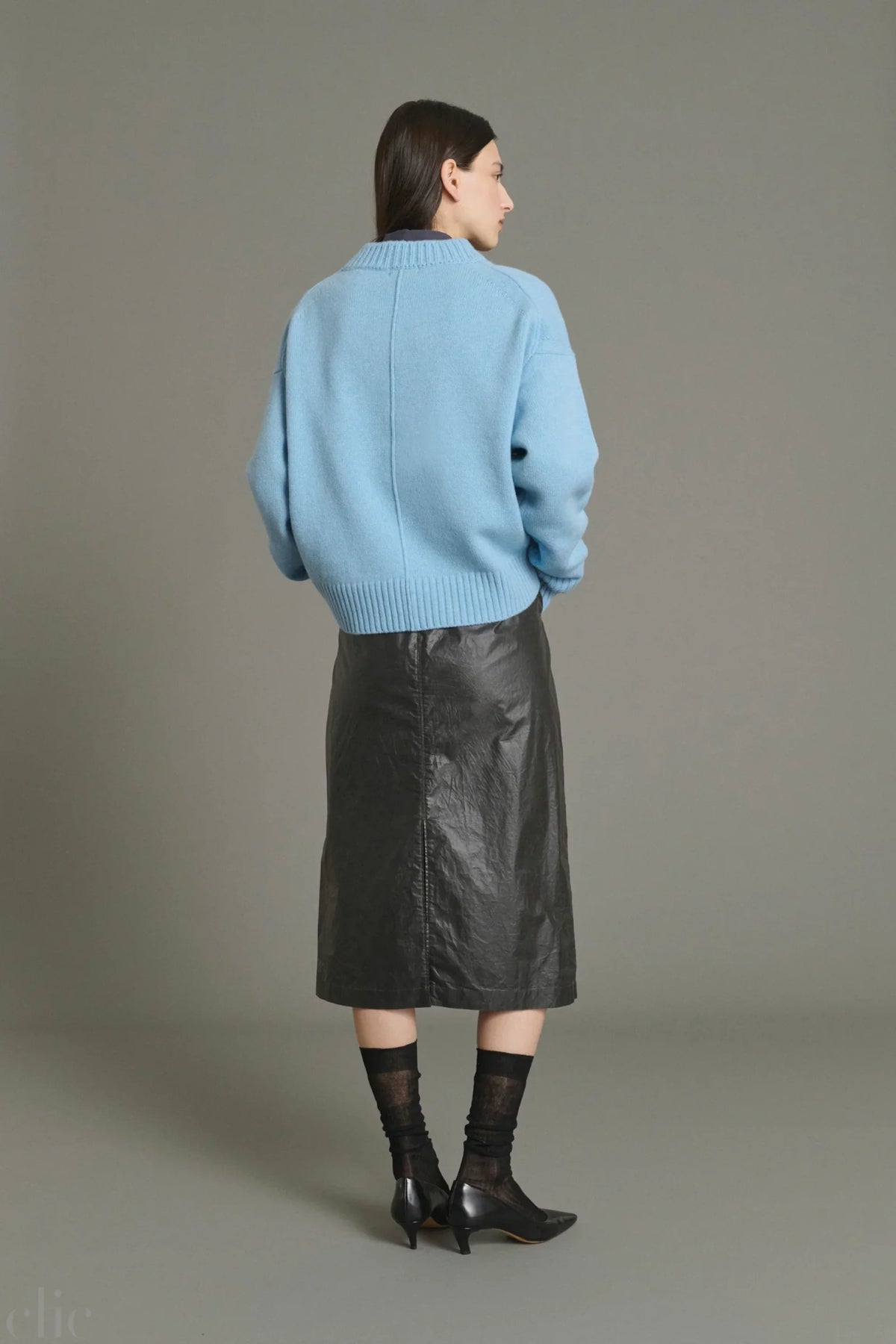 Julie Sweater in Light Blue, from Soeur