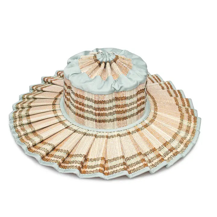 Island Capri Maxi Hat in Lake Como, from Lorna Murray