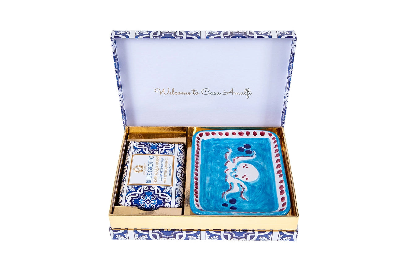 Blue Grotto Single Gift Box, from Casa Amalfi