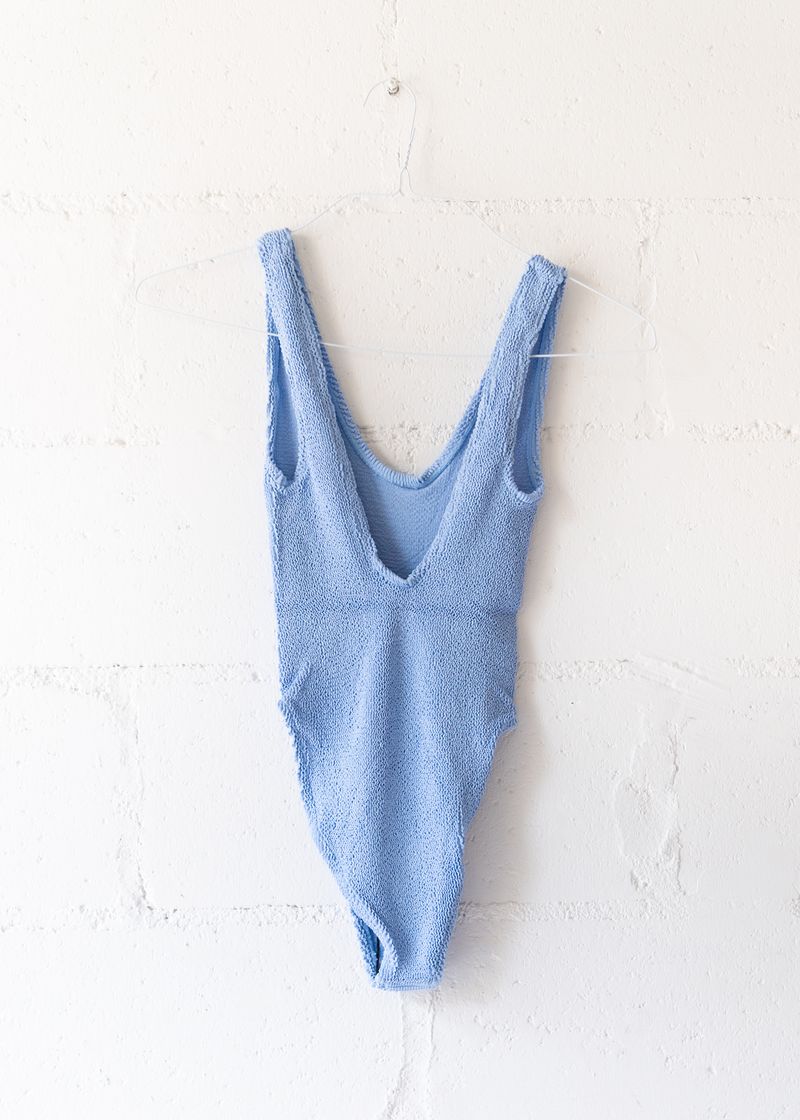 Marbella Scoop Neck One Piece in Serenity, from Love & Bikinis