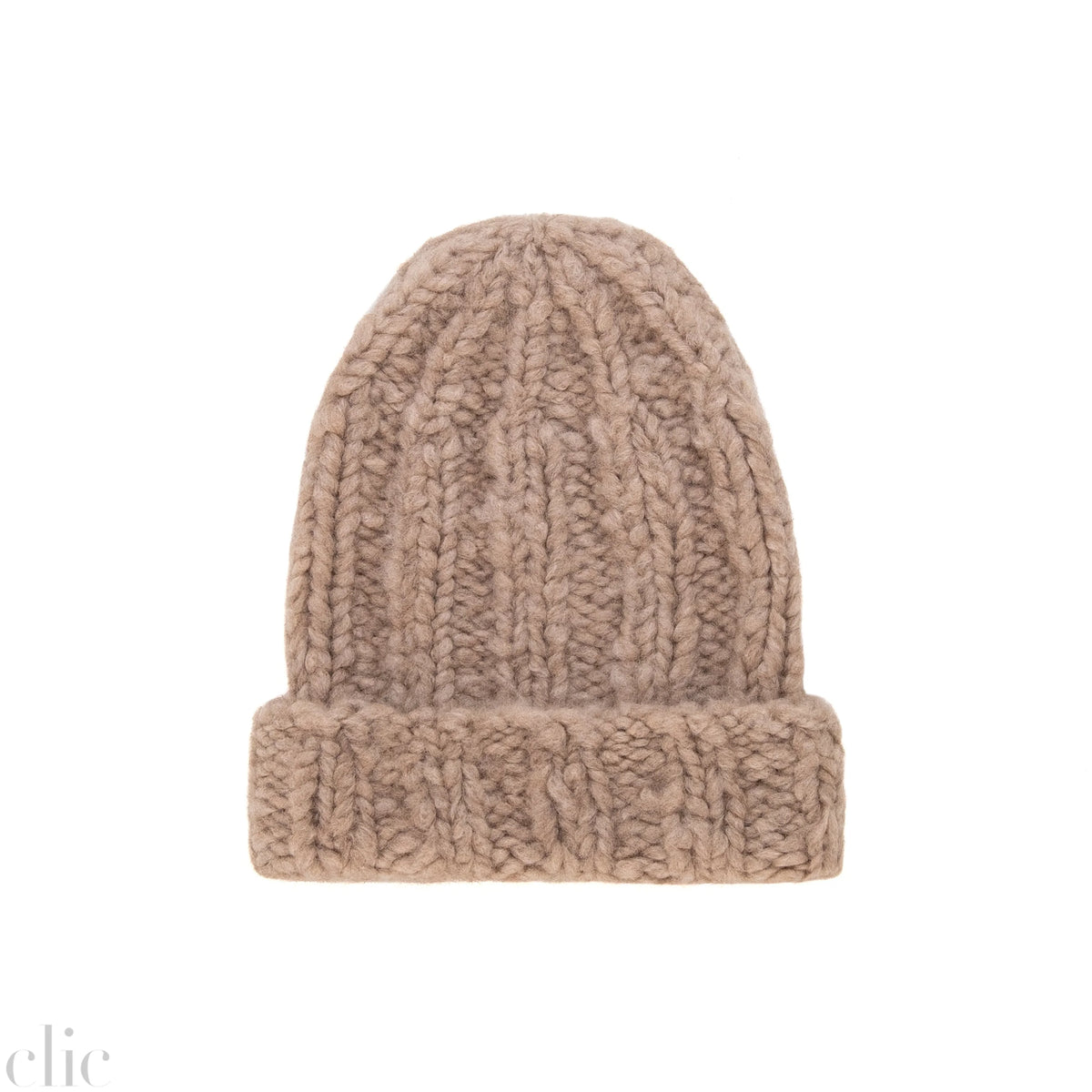 Cashmere Knitted Hat in Clay, from Karakoram Accessories