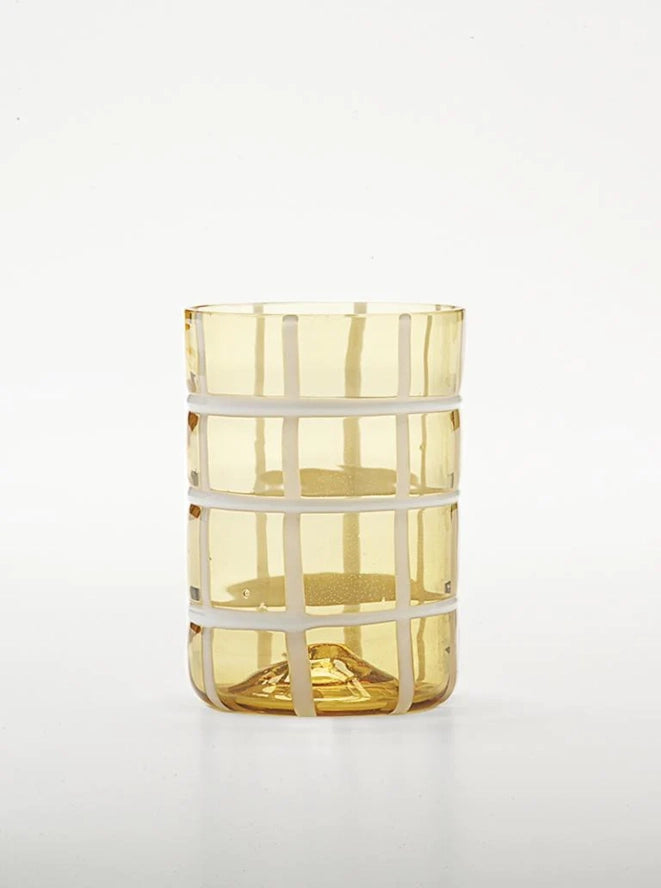 Twiddle Tumbler in Amber, from Zafferano