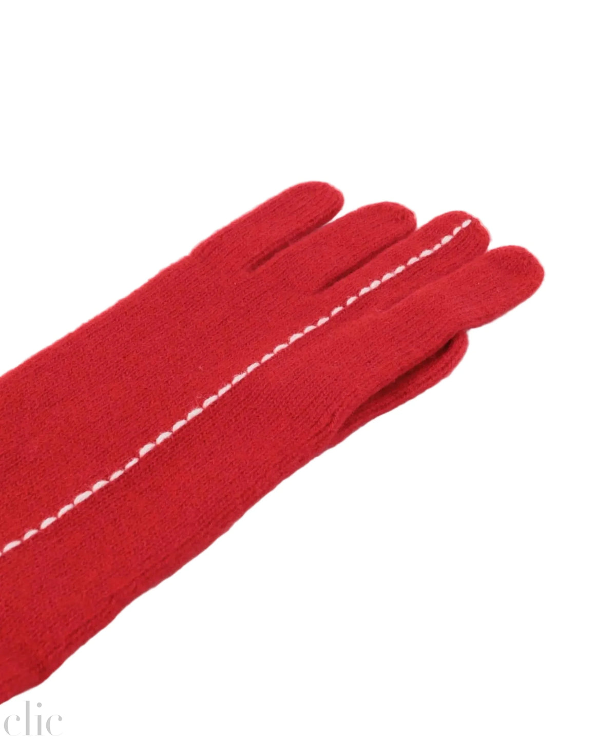 Long Stitch Gloves in Red, from Kokyo