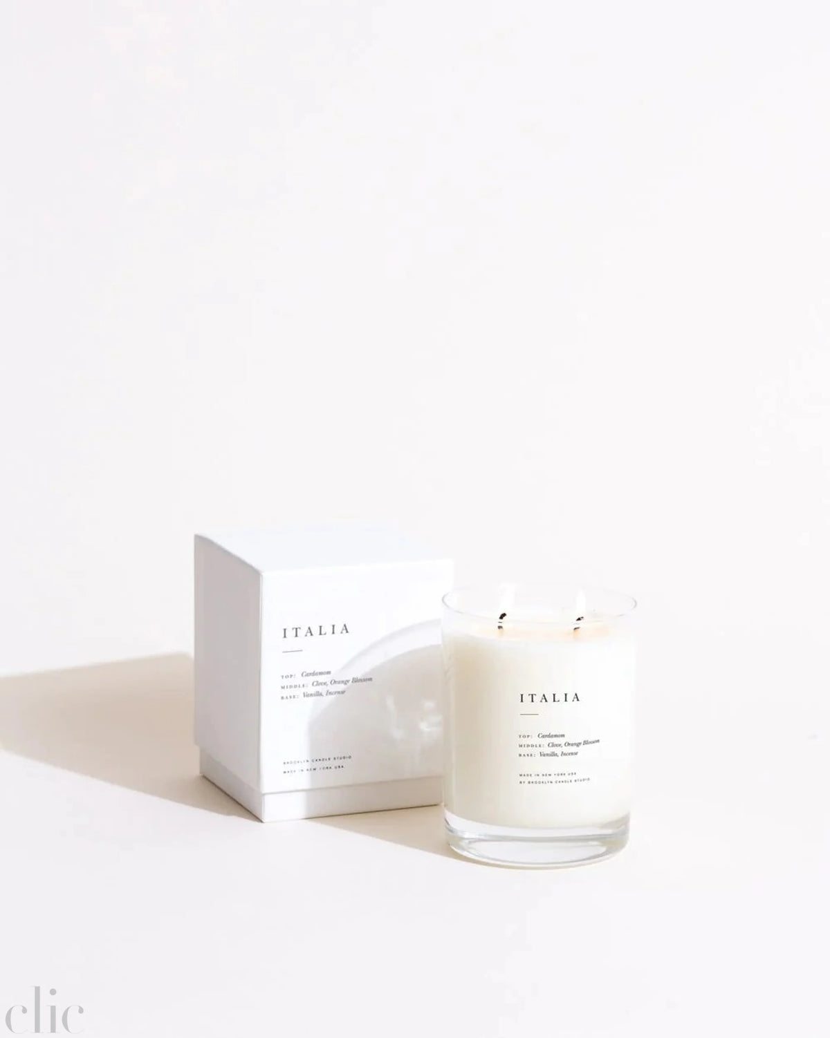 Italia Escapist 2-Wick Candle, from Brooklyn Candles