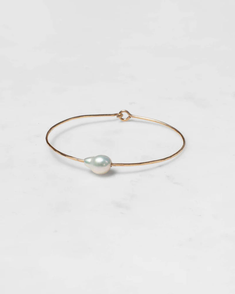 Petite Baroque Pearl Cuff, from Mary Macgill