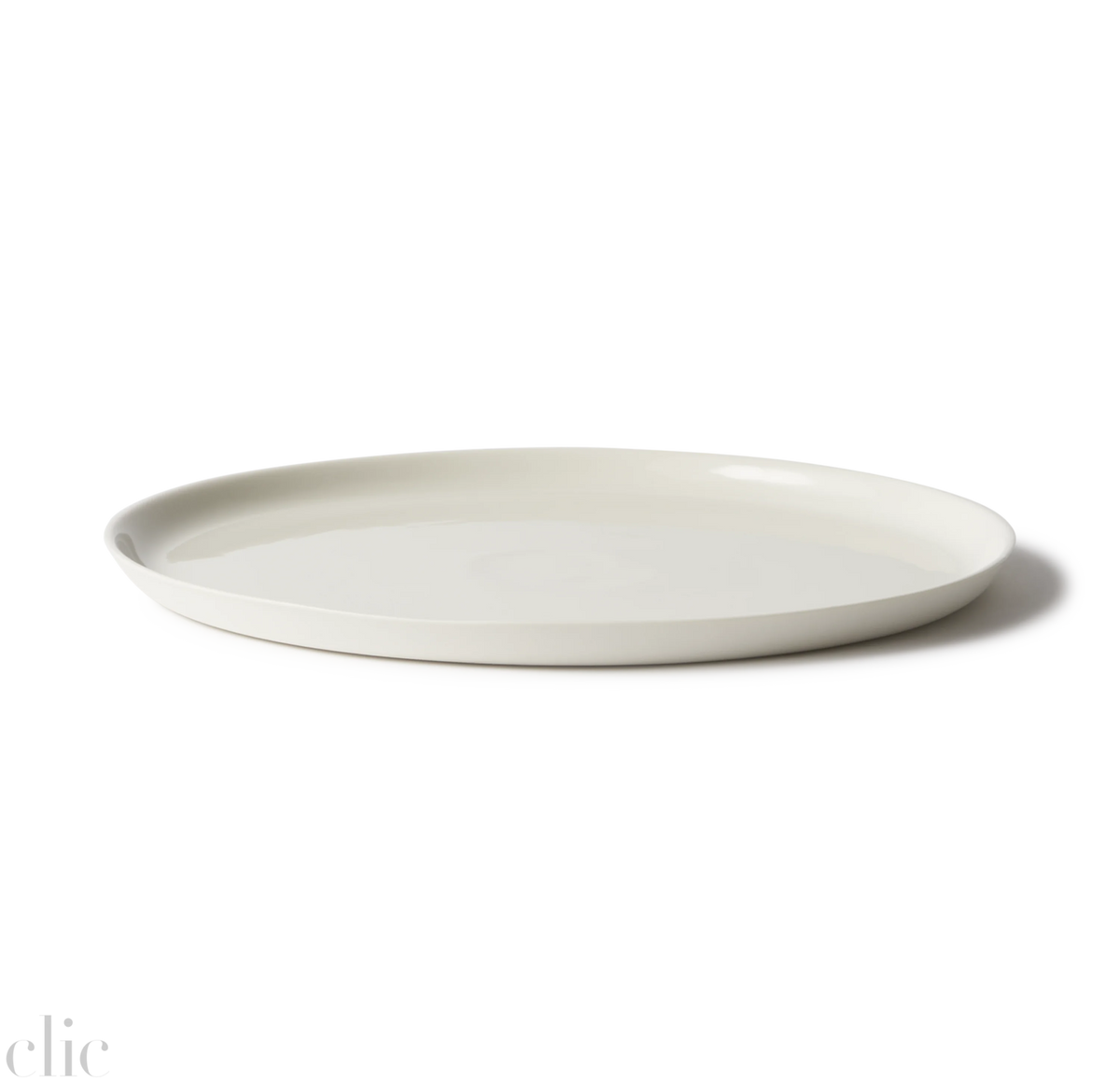 Dinner Plate in Milk