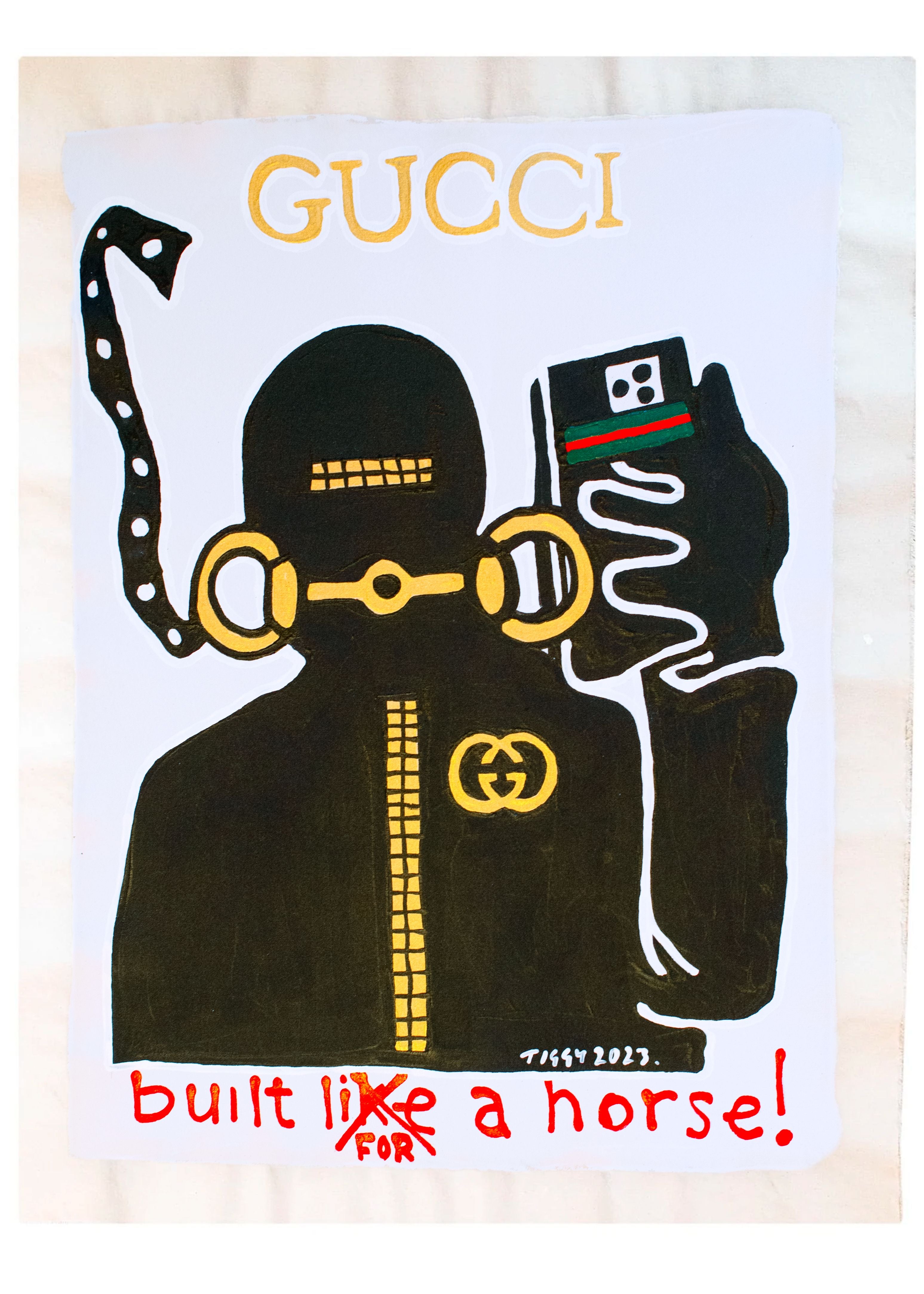 Gucci Built For a Horse, from Tiggy Ticehurst