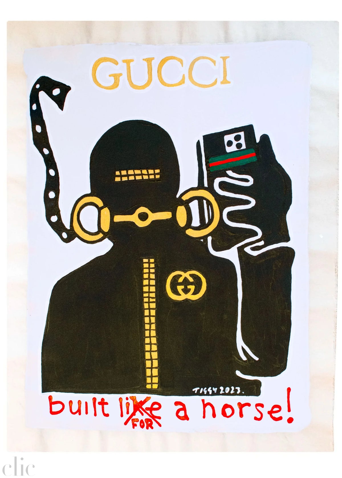 Gucci Built For a Horse, from Tiggy Ticehurst