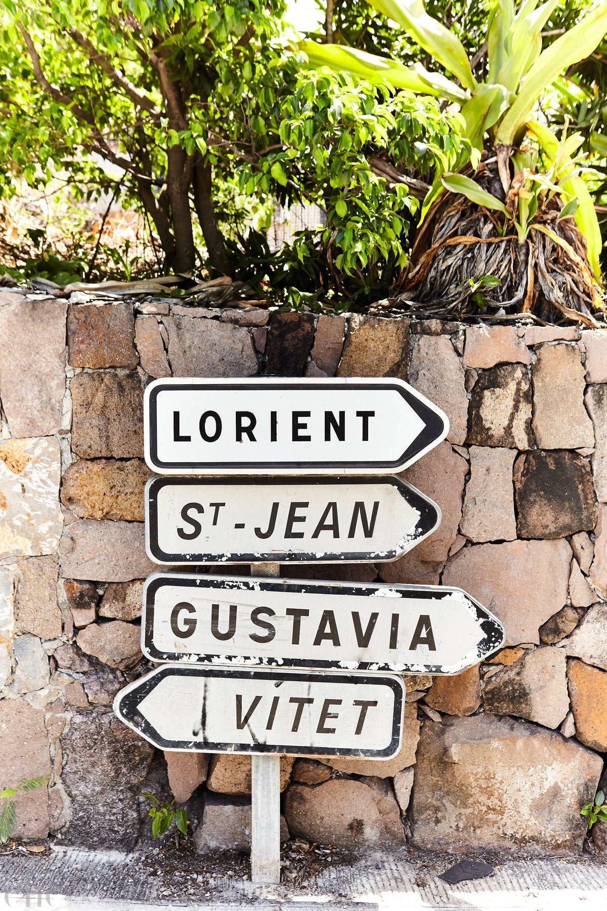 St. Barth Sign 1 by Antoine Verglas