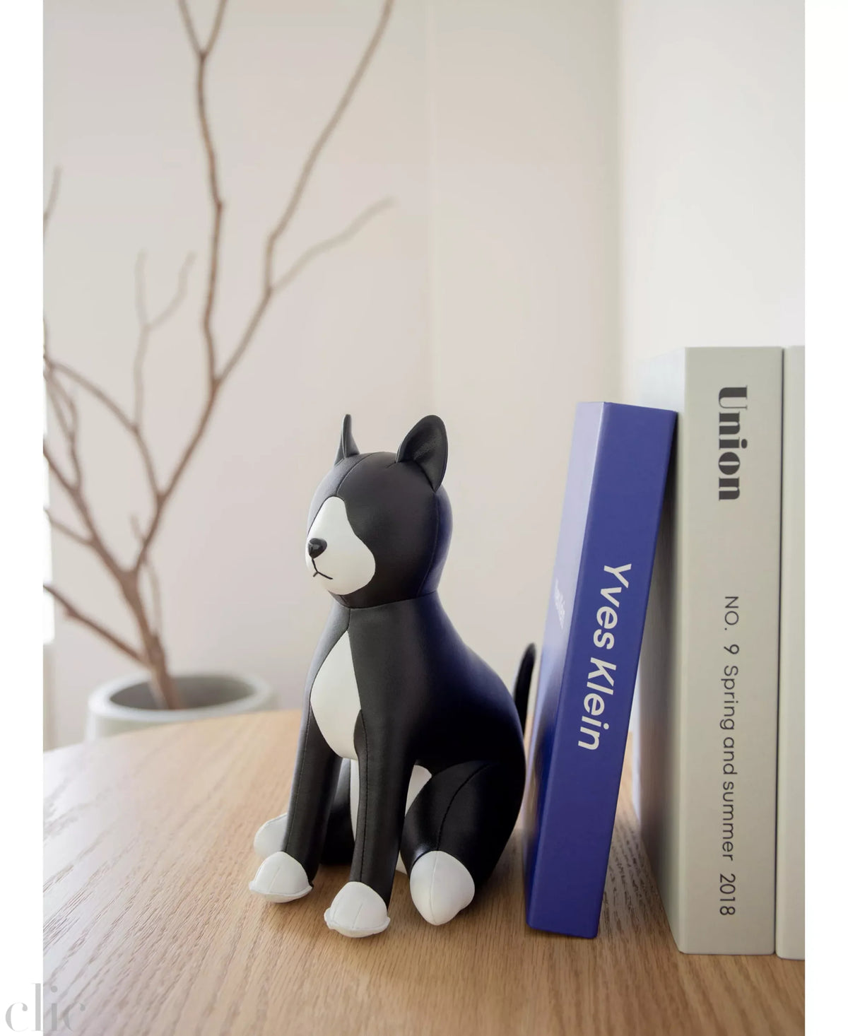 Tuxedo Cat Bookend