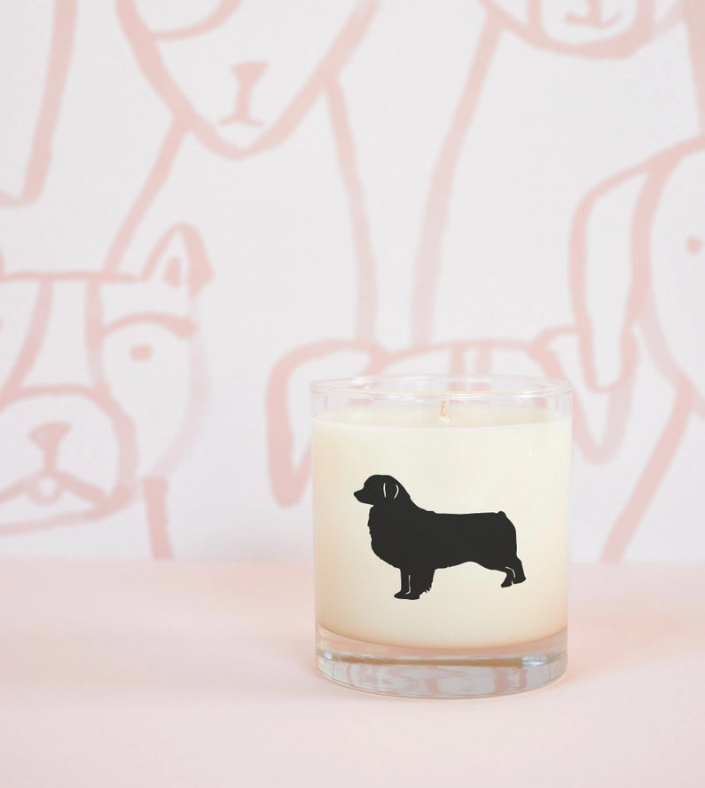 Australian Shepherd Dog Breed Candle, from Scripted Fragrance