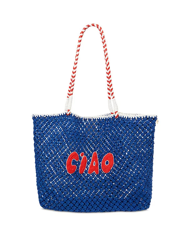 Lete Ciao Tote Bag in Cobalt, from Clare V