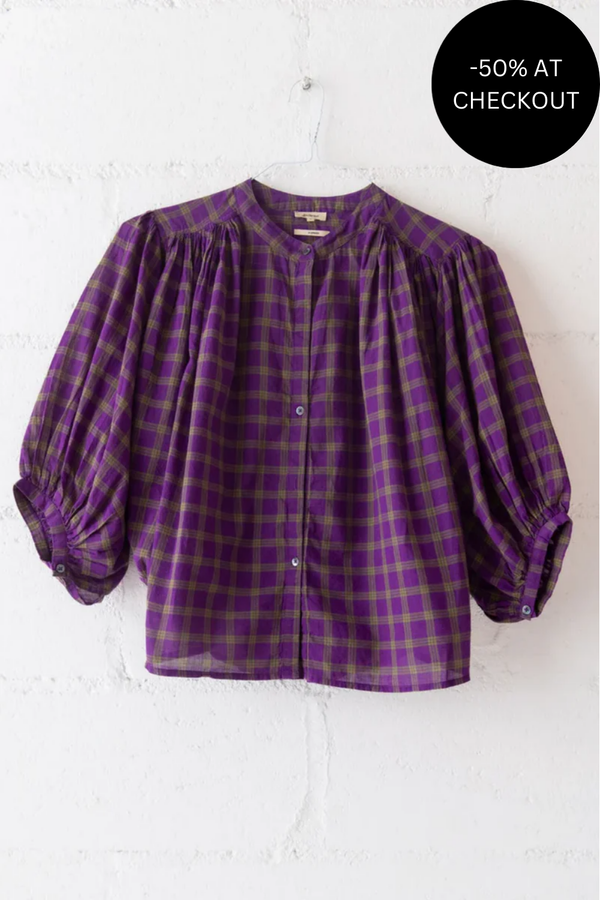 Ink 42 Blouse in Purple, from Bellerose