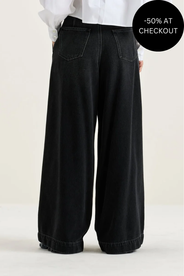 Pops Jeans in Black Stone, from Bellerose