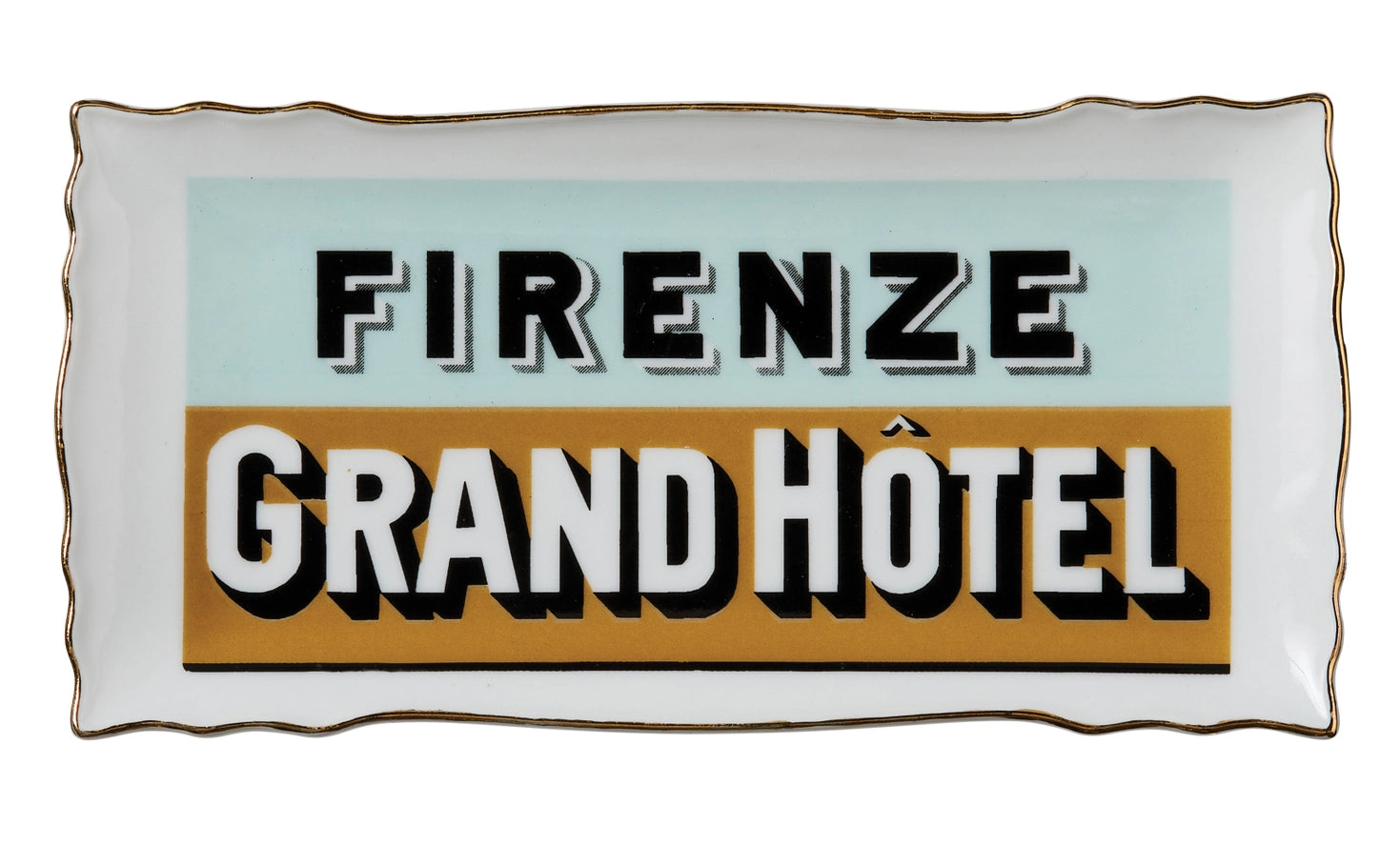 The Grand Tour Italy Tray Firenze Grand Hotel, from Rosanna