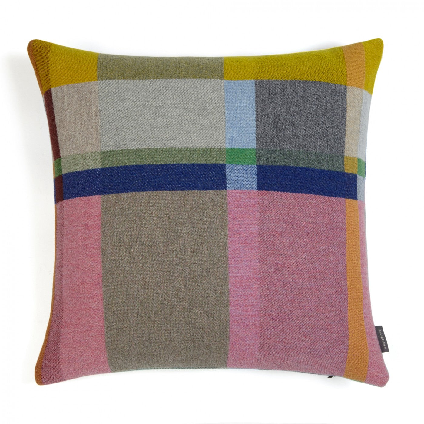 Lloyd Block Pillow, from Wallace Sewell